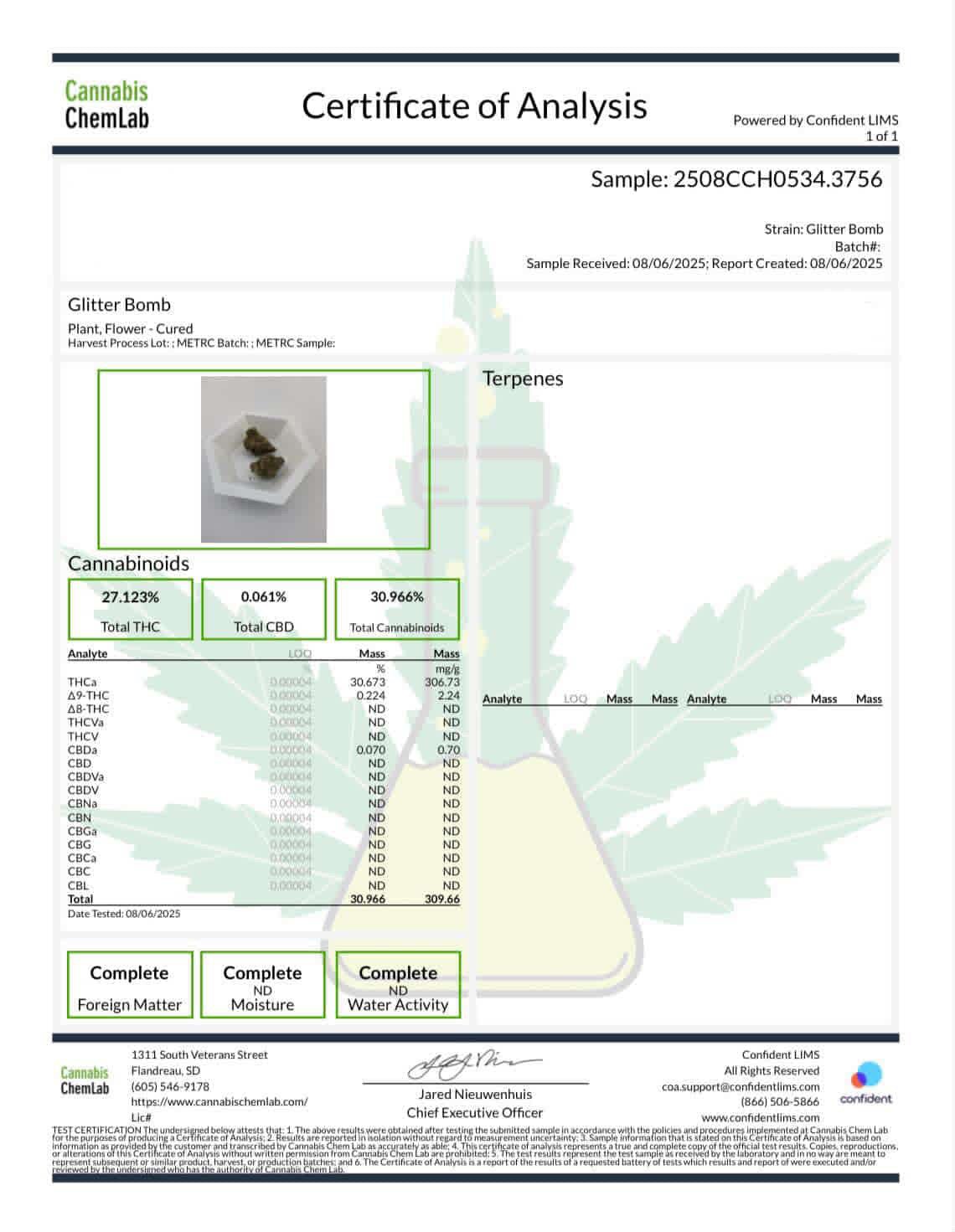Glitter Bomb - Exotic - Kiefs Dispensary