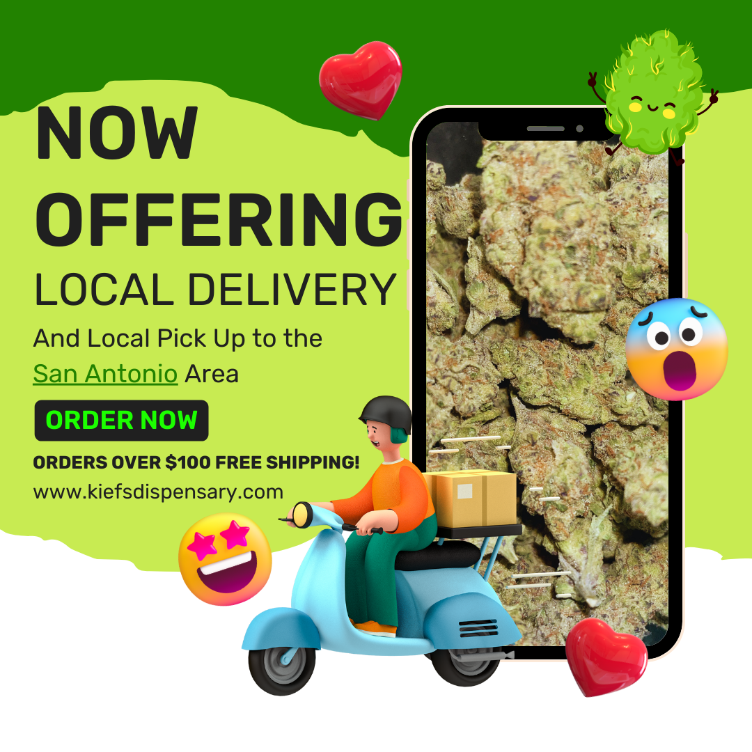 local san antonio weed thca cbd delivery texas
