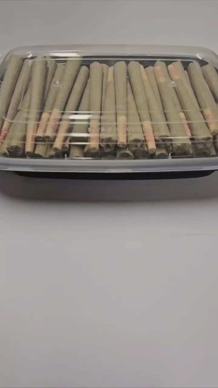 video of thca hyrbid gelato prerolls