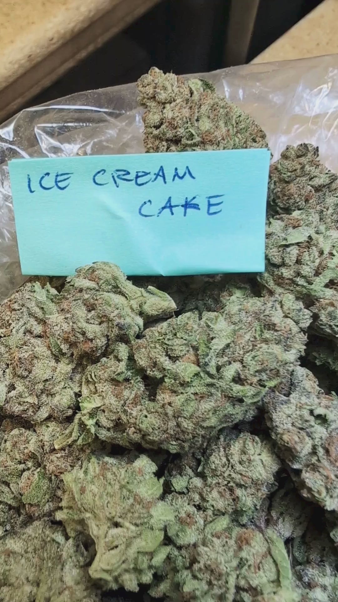 video of ice cream cake thca hybrid