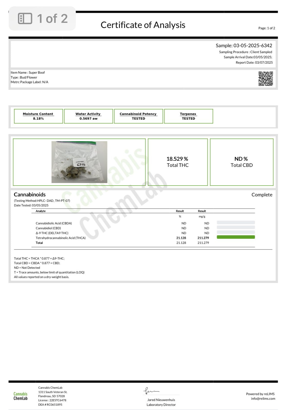 Super Boof - Kiefs Dispensary